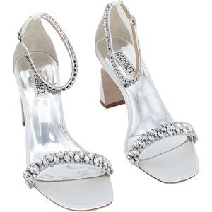 Badgley Mischka Women's Heeled Sandal Soft White US 9